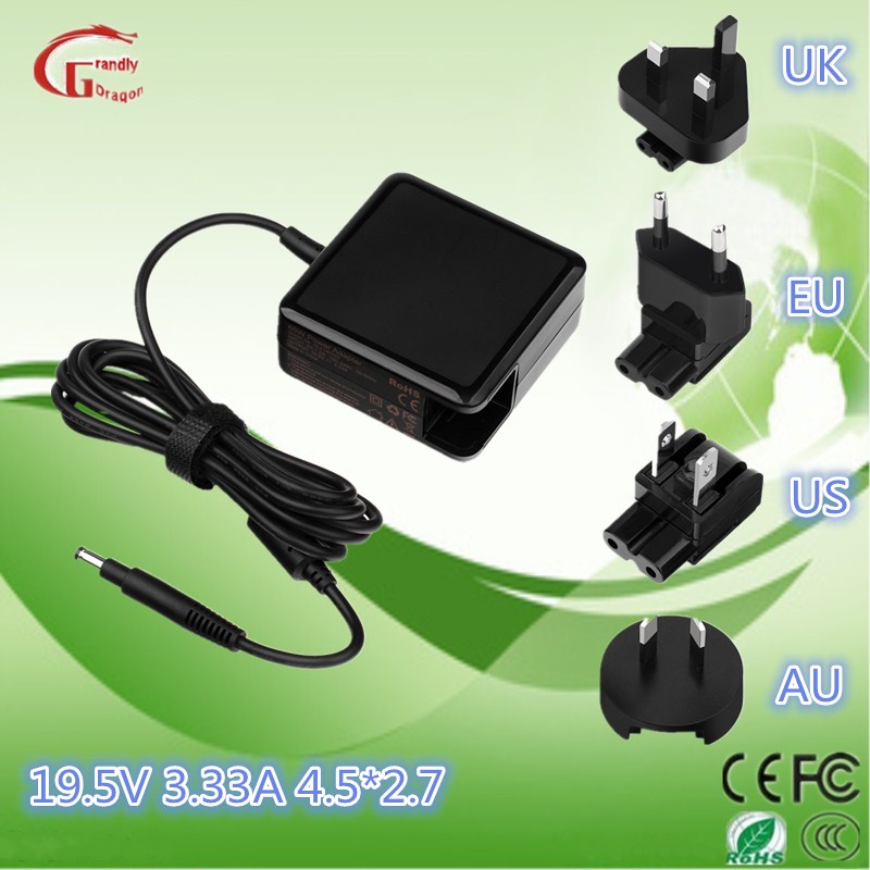 Laptop Charger HP 19.5V 3.33A 65W 4.5X3.0mm