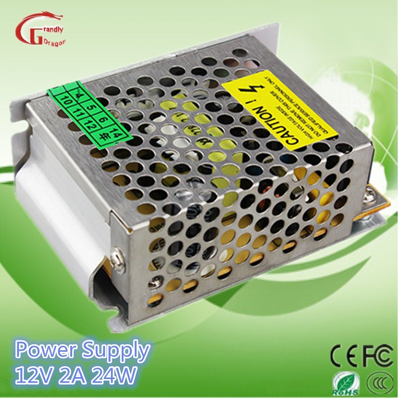 Power Supply 24W 12V 2A Ce RoHS Approved