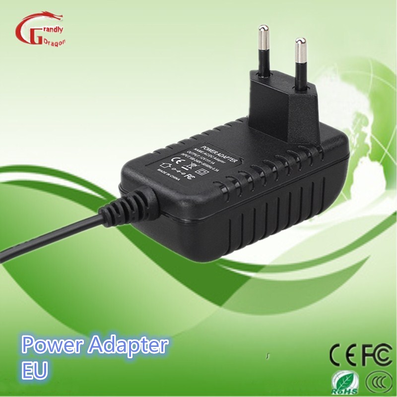 Wall Mount DC 12V1a 100-240V Tablet Charger Power Adapter