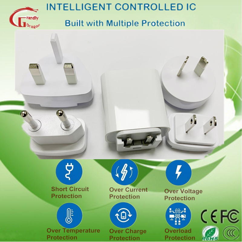 Good Quality GaN18W 20W 30W 45W Pd USB C Super Fast Charger with Interchangeable Detachable AC Plugs